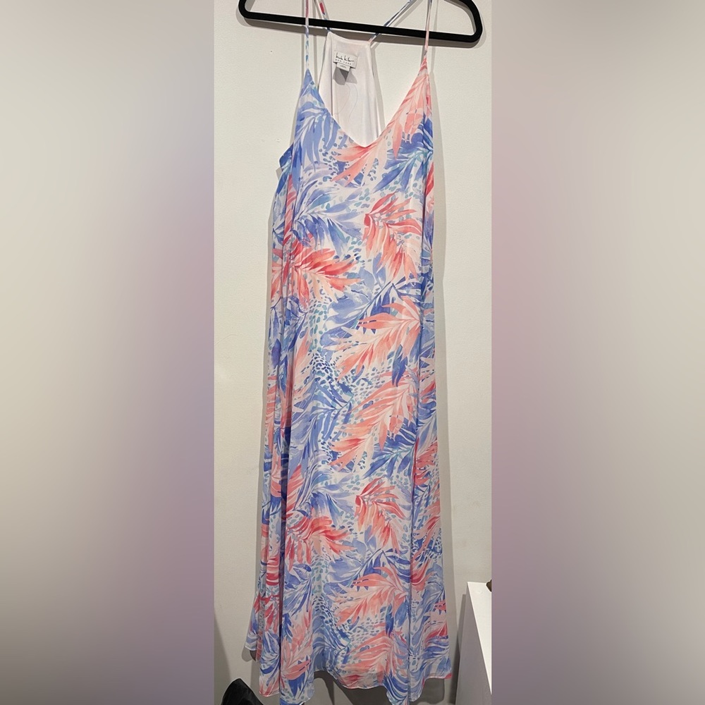 Floral Pastel Maxi Dress